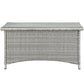 Modway Bridge 4 Piece Outdoor Patio Rattan Conversation Set | Outdoor Sofas, Loveseats & Sectionals | Modishstore-26