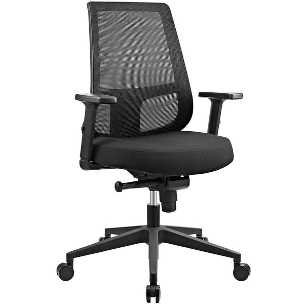 Modway Pump Office Chair - Black | Office Chairs | Modishstore-2
