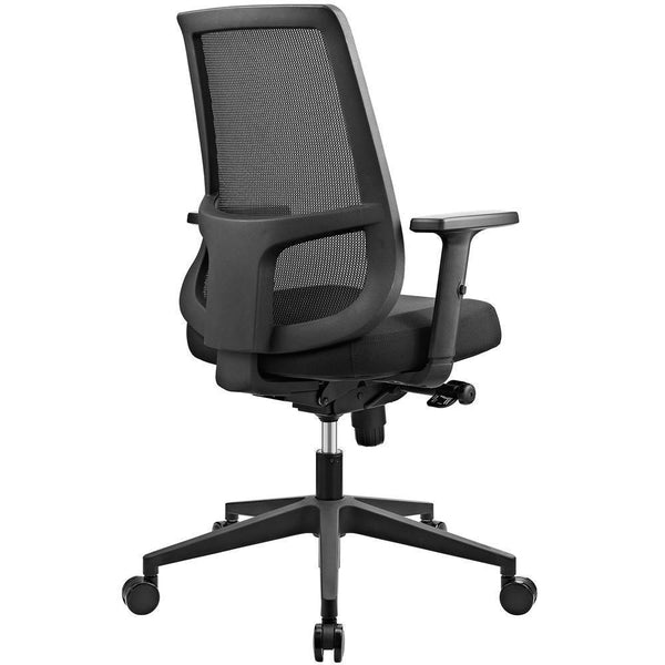 Modway Pump Office Chair - Black | Office Chairs | Modishstore-4