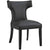 Modway Curve Vinyl Dining Chair