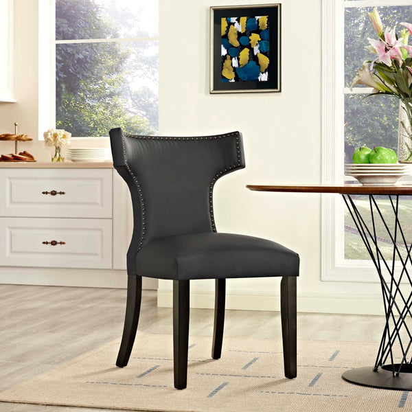 Modway Curve Vinyl Dining Chair