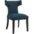 Modway Curve Fabric Dining Chair