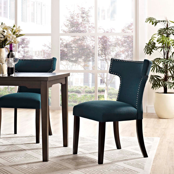 Modway Curve Fabric Dining Chair