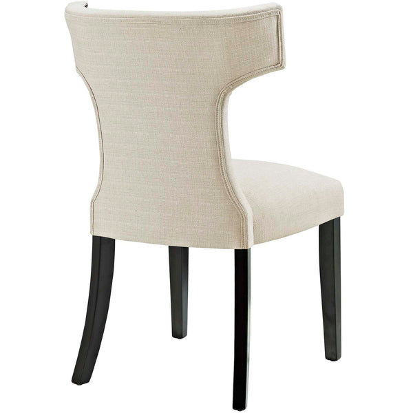 Modway Curve Fabric Dining Chair