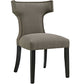 Modway Curve Fabric Dining Chair