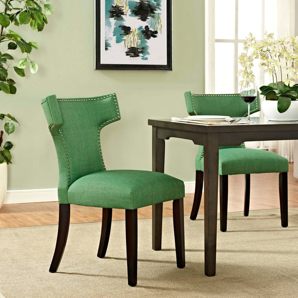 Modway Curve Fabric Dining Chair