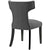 Modway Curve Fabric Dining Chair