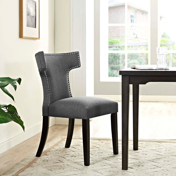 Modway Curve Fabric Dining Chair