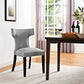 Modway Curve Fabric Dining Chair