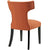 Modway Curve Fabric Dining Chair