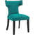 Modway Curve Fabric Dining Chair