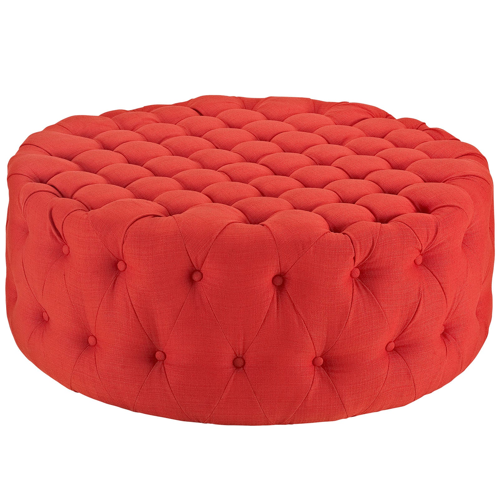 Modway Amour Upholstered Fabric Ottoman | Ottomans | Modishstore-41