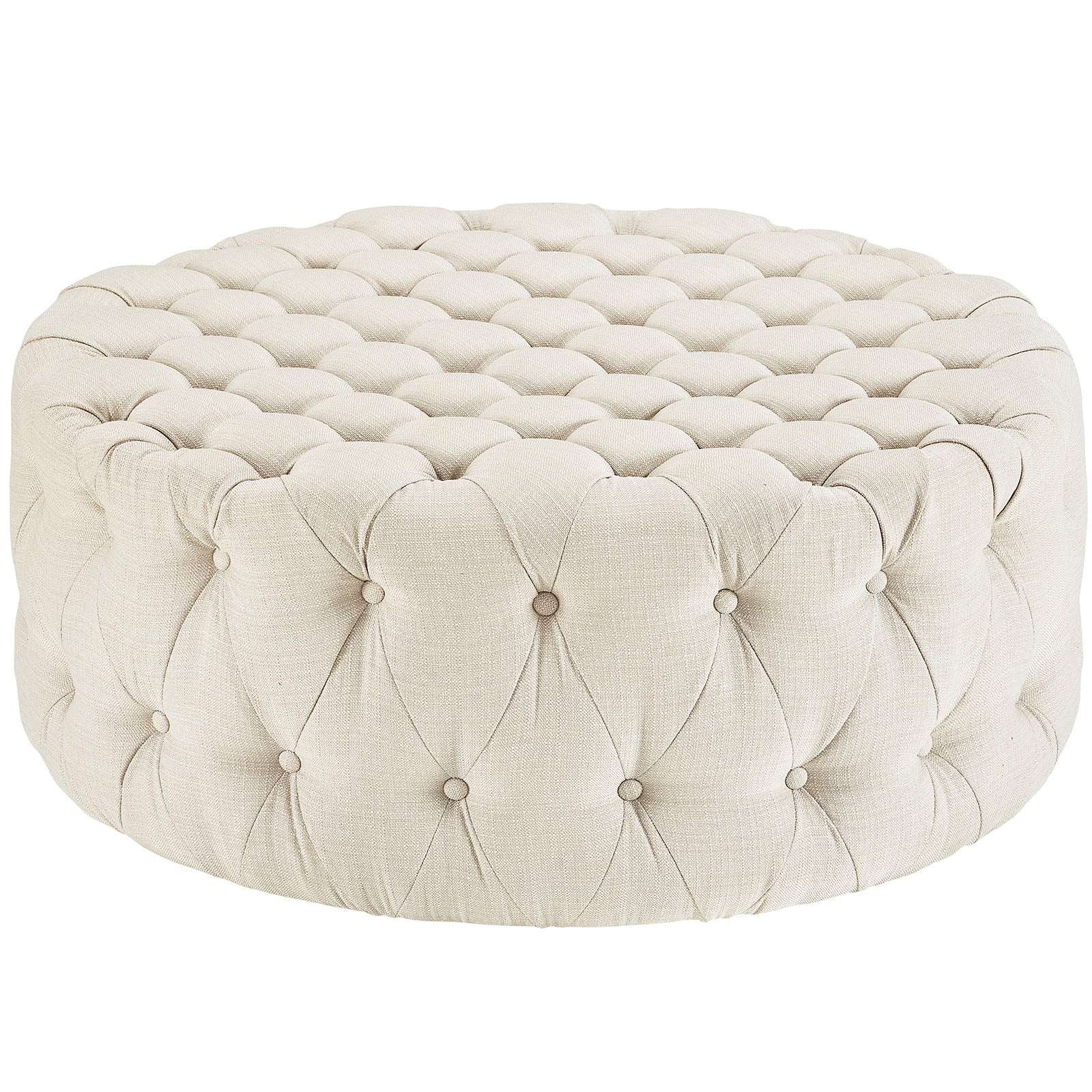 Modway Amour Upholstered Fabric Ottoman | Ottomans | Modishstore-52
