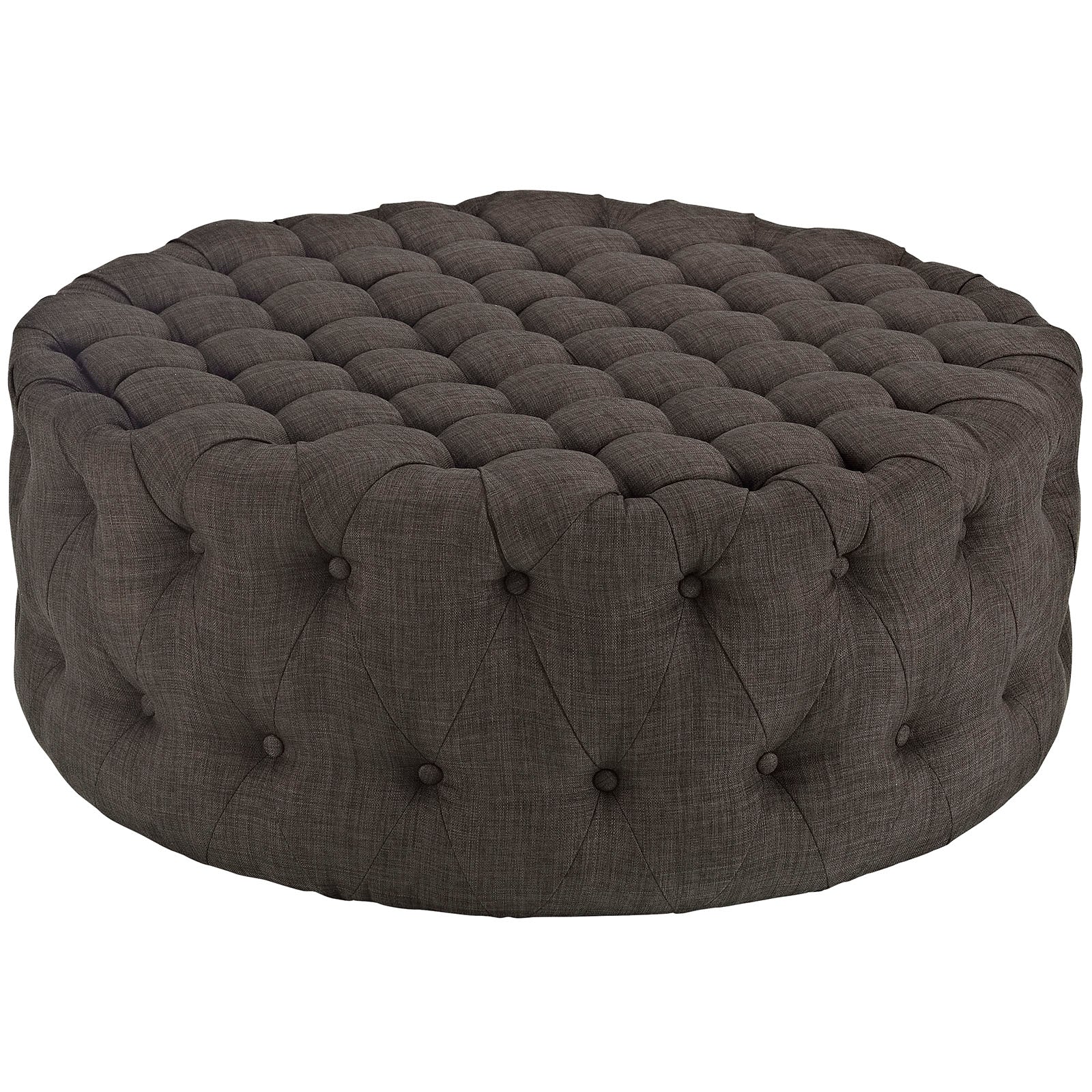 Modway Amour Upholstered Fabric Ottoman | Ottomans | Modishstore-46