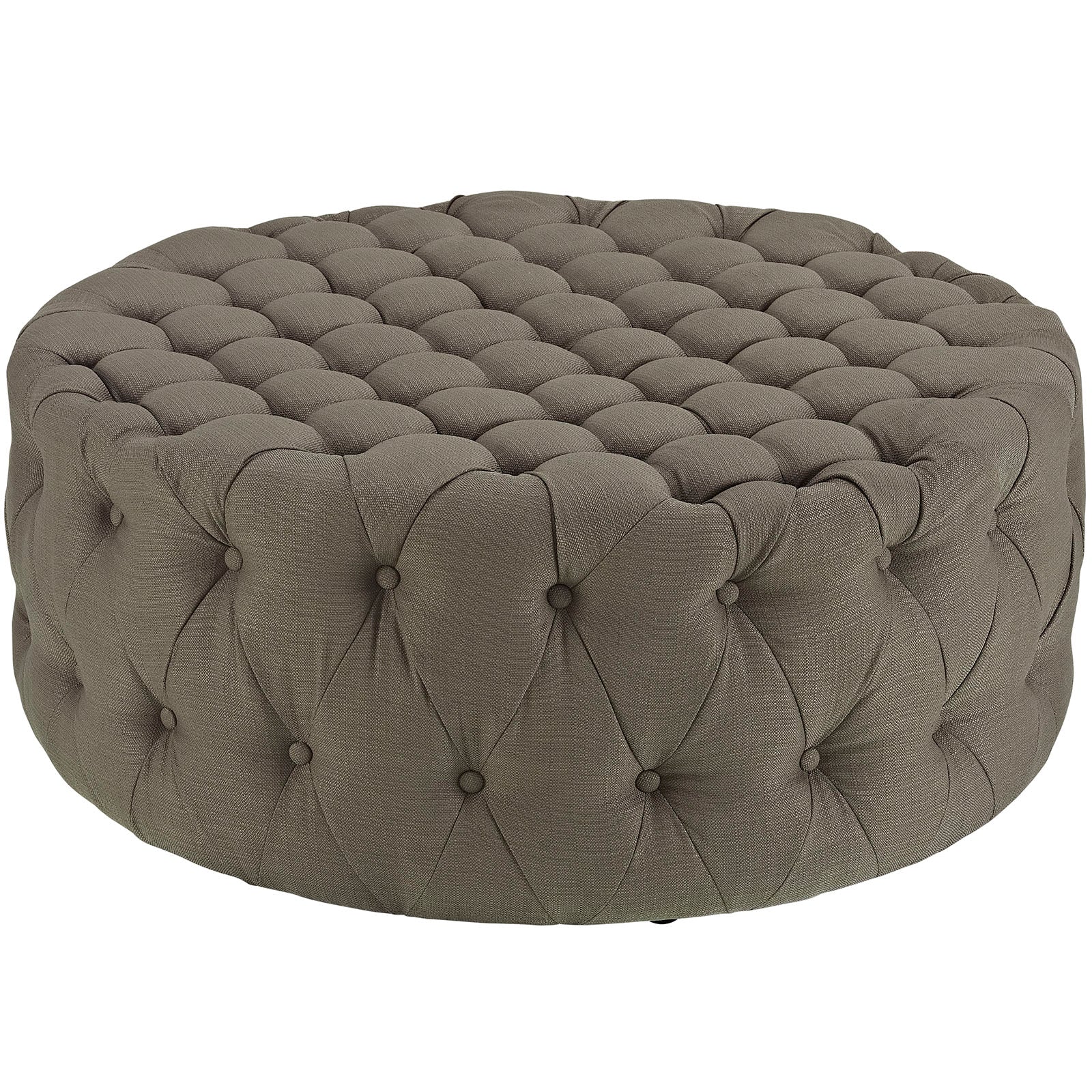 Modway Amour Upholstered Fabric Ottoman | Ottomans | Modishstore-42