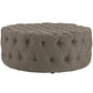 Modway Amour Upholstered Fabric Ottoman | Ottomans | Modishstore-61
