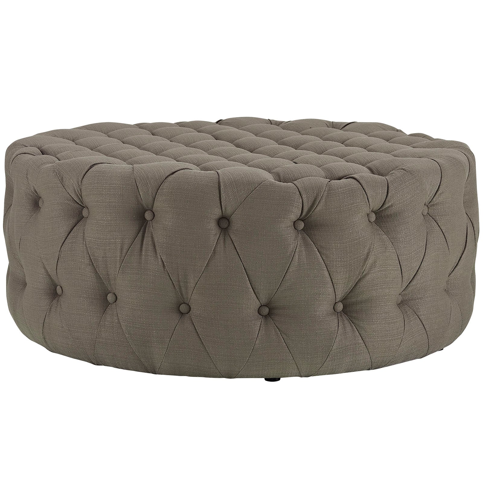 Modway Amour Upholstered Fabric Ottoman | Ottomans | Modishstore-61