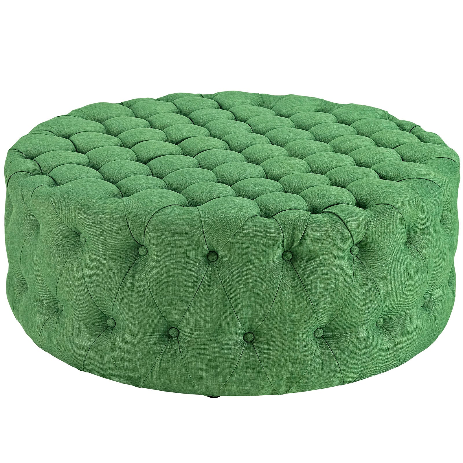 Modway Amour Upholstered Fabric Ottoman | Ottomans | Modishstore-51