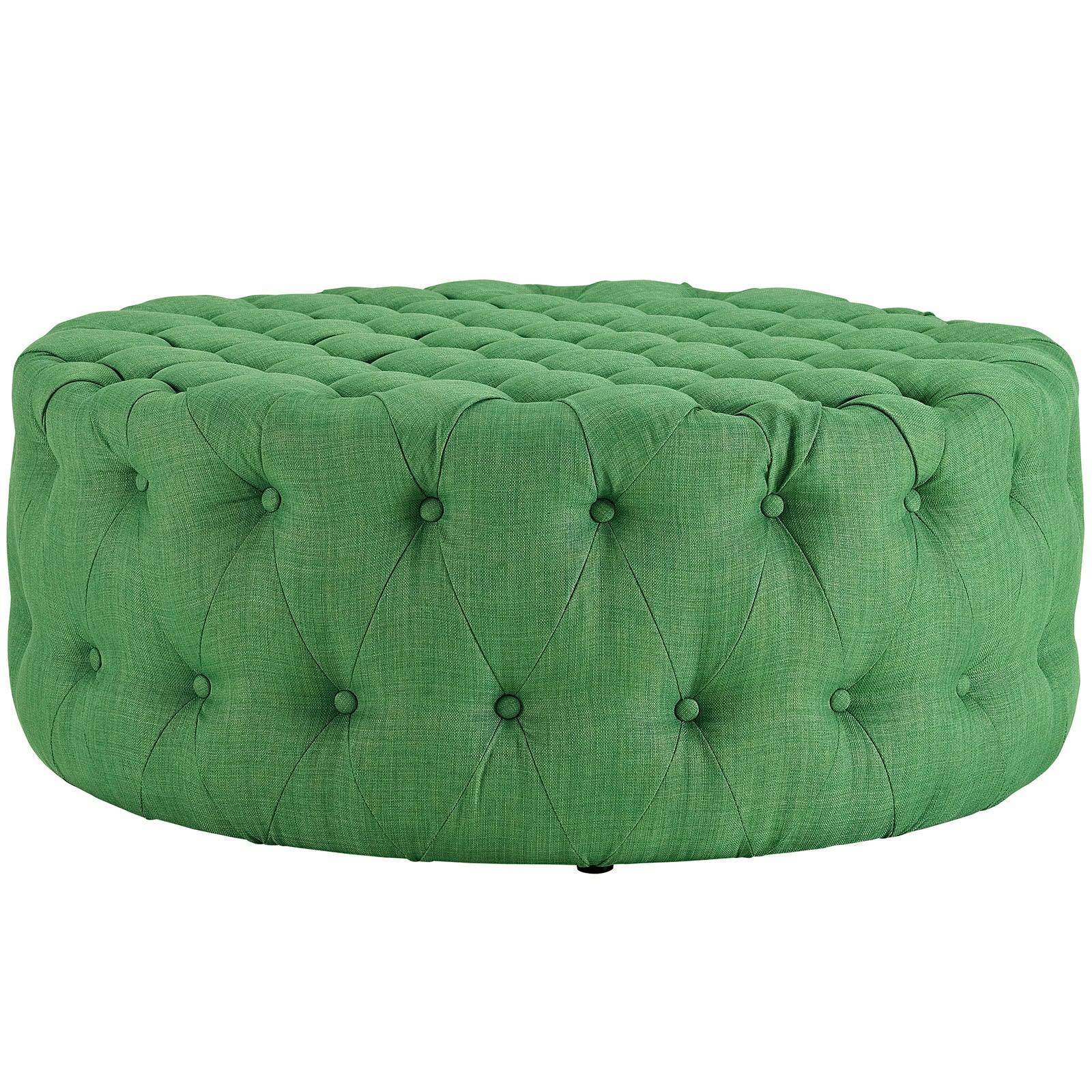 Modway Amour Upholstered Fabric Ottoman | Ottomans | Modishstore-63