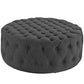 Modway Amour Upholstered Fabric Ottoman | Ottomans | Modishstore-44