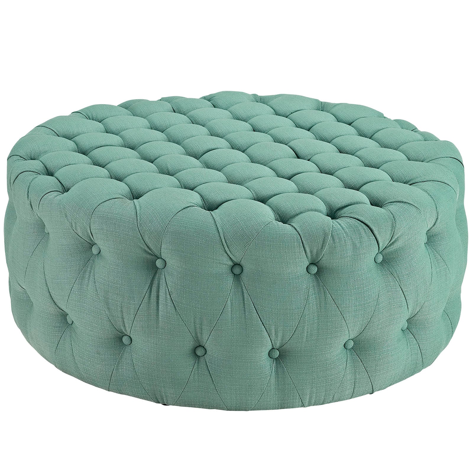 Modway Amour Upholstered Fabric Ottoman | Ottomans | Modishstore-47