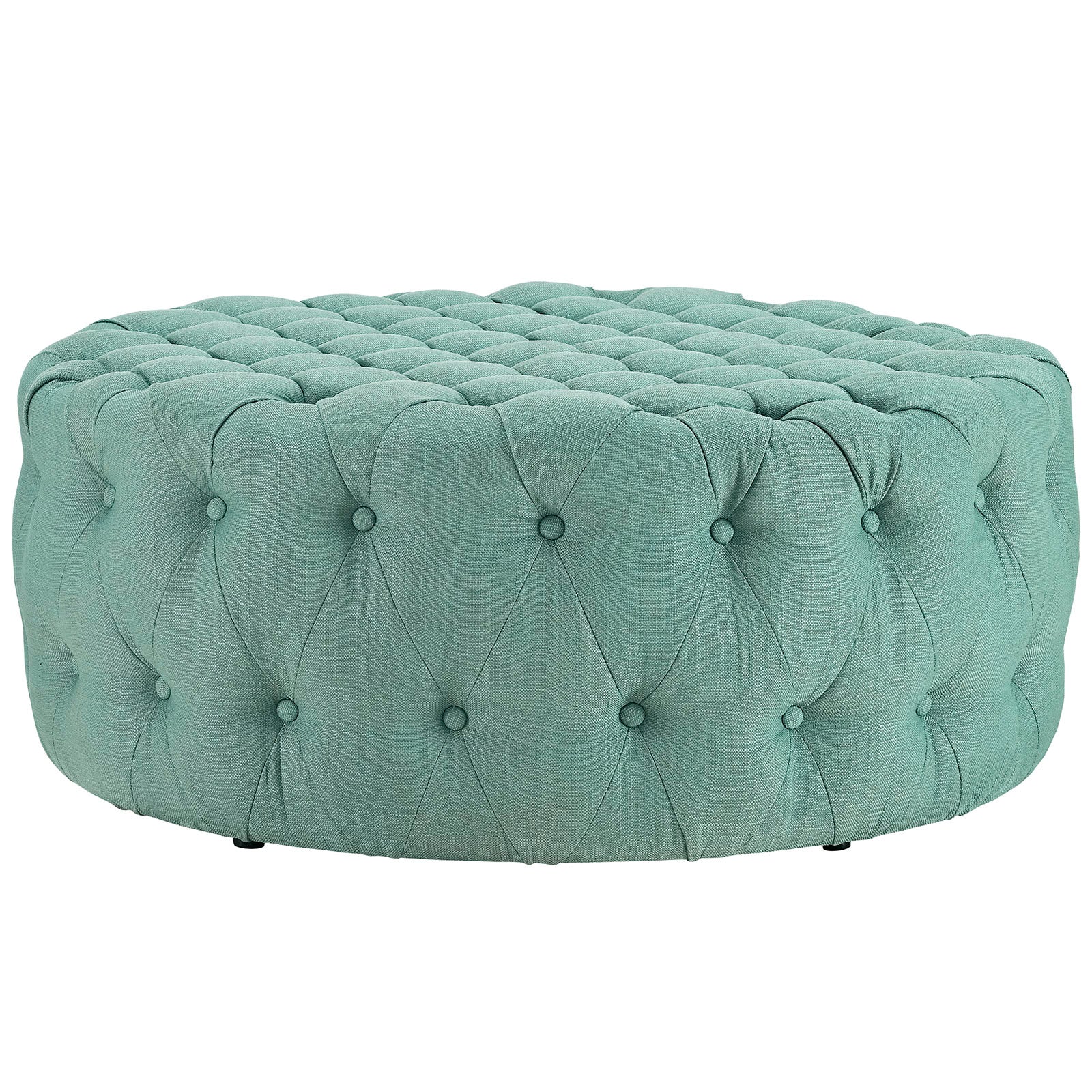 Modway Amour Upholstered Fabric Ottoman | Ottomans | Modishstore-55