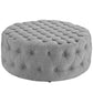 Modway Amour Upholstered Fabric Ottoman | Ottomans | Modishstore-48
