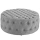 Modway Amour Upholstered Fabric Ottoman | Ottomans | Modishstore-5