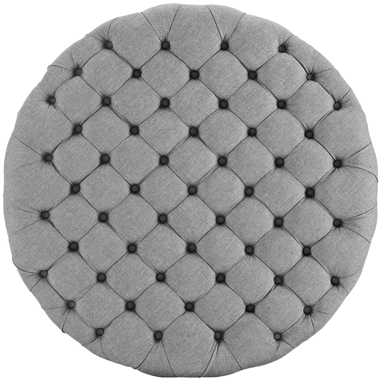 Modway Amour Upholstered Fabric Ottoman | Ottomans | Modishstore-35
