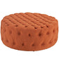 Modway Amour Upholstered Fabric Ottoman | Ottomans | Modishstore-40