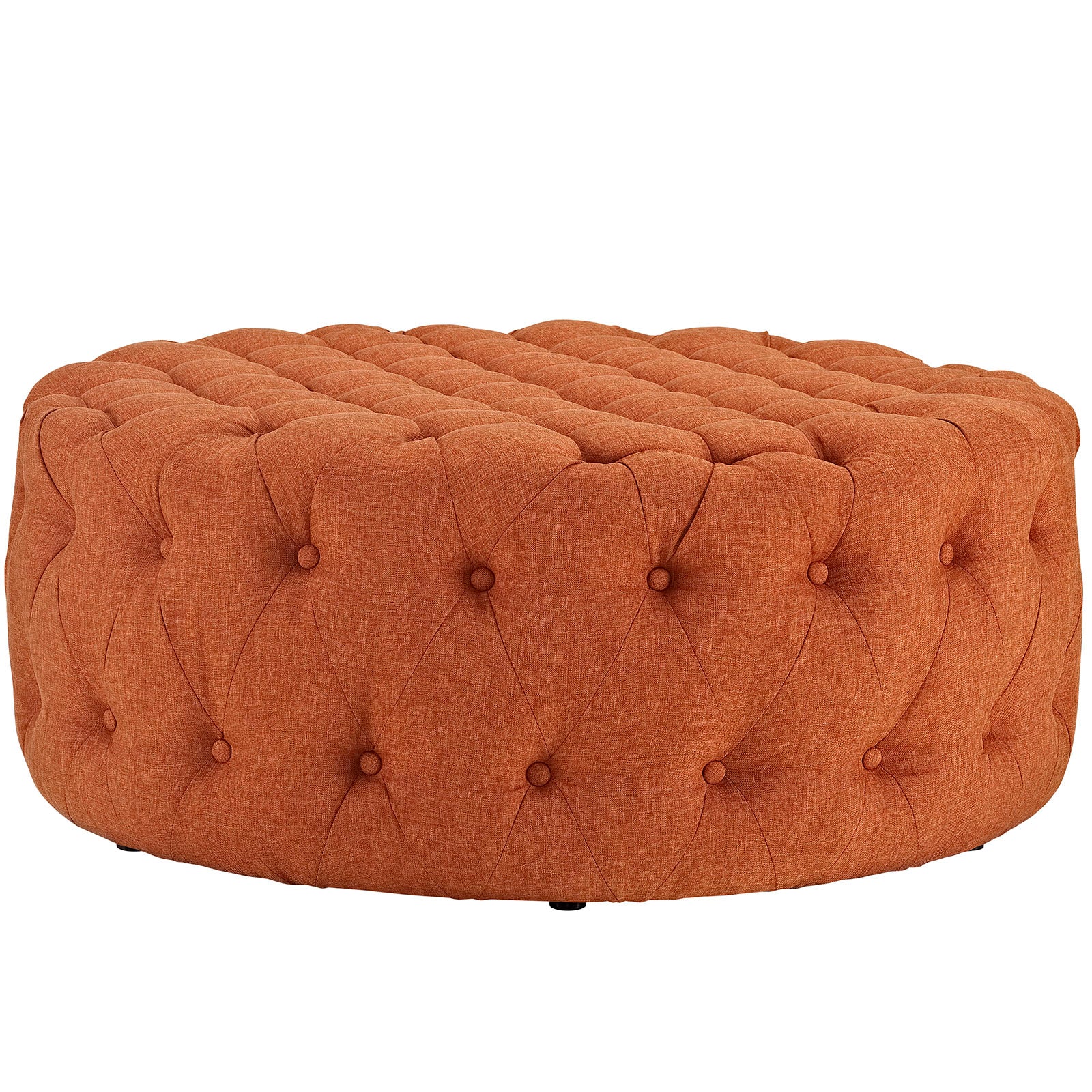 Modway Amour Upholstered Fabric Ottoman | Ottomans | Modishstore-54