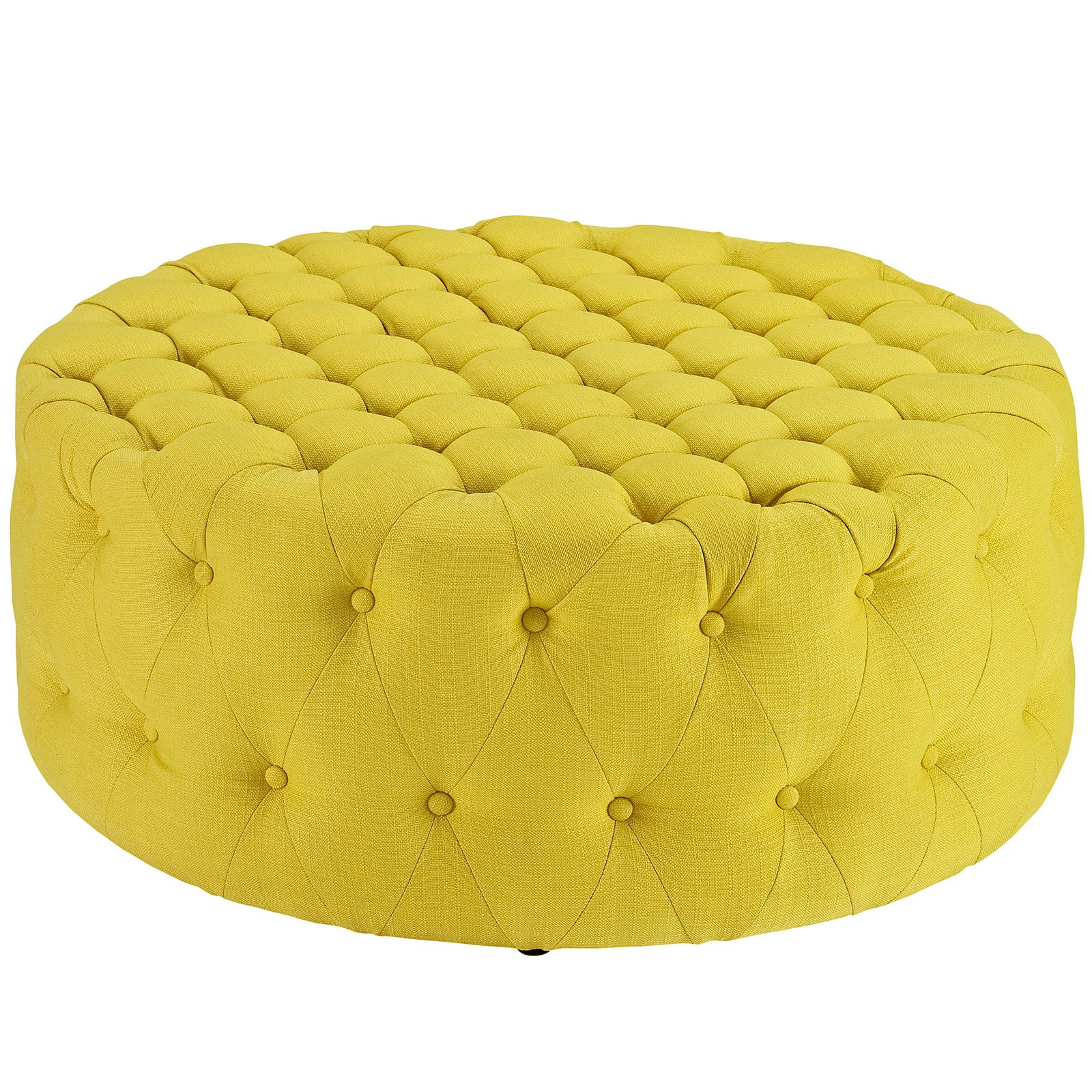 Modway Amour Upholstered Fabric Ottoman | Ottomans | Modishstore-50