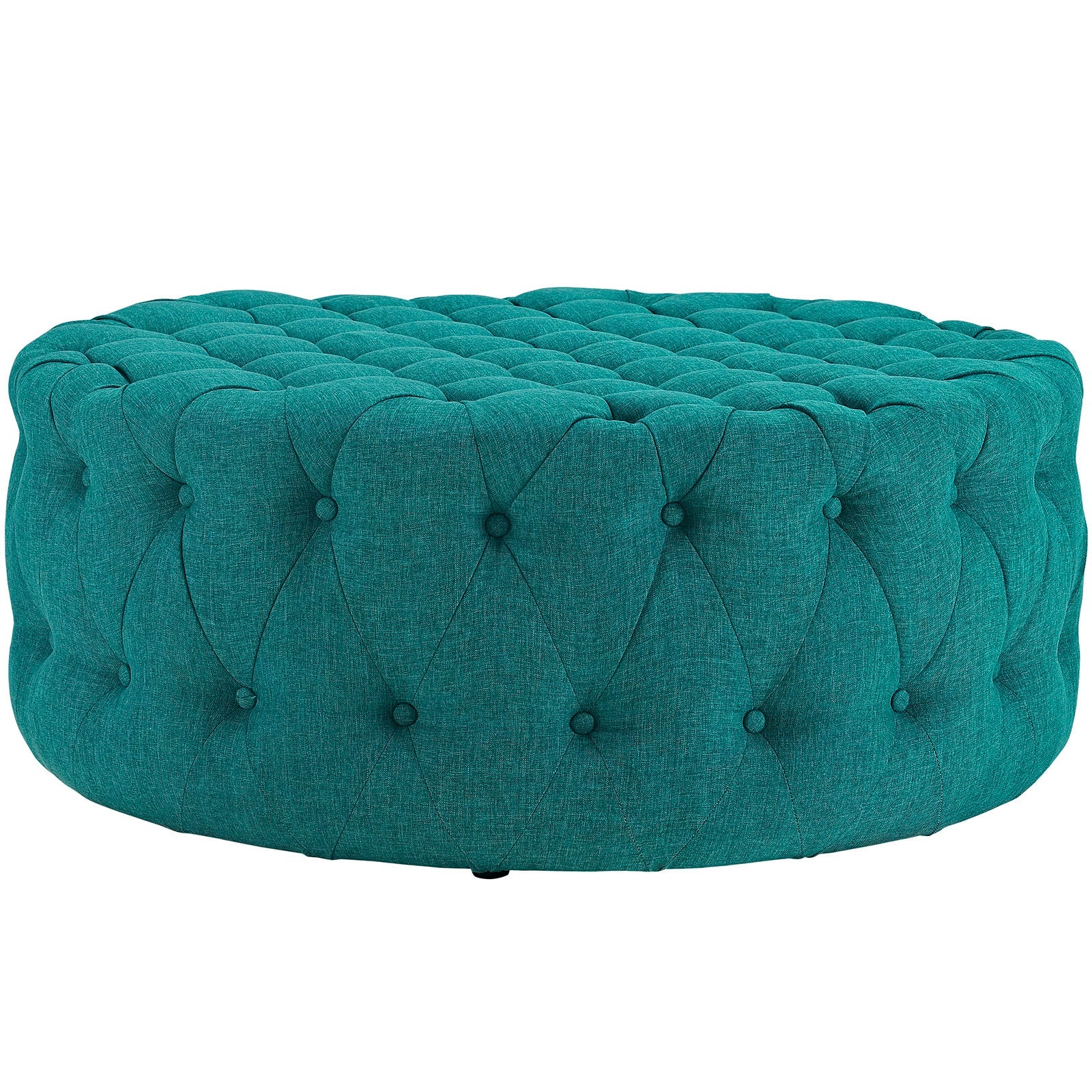 Modway Amour Upholstered Fabric Ottoman | Ottomans | Modishstore-60