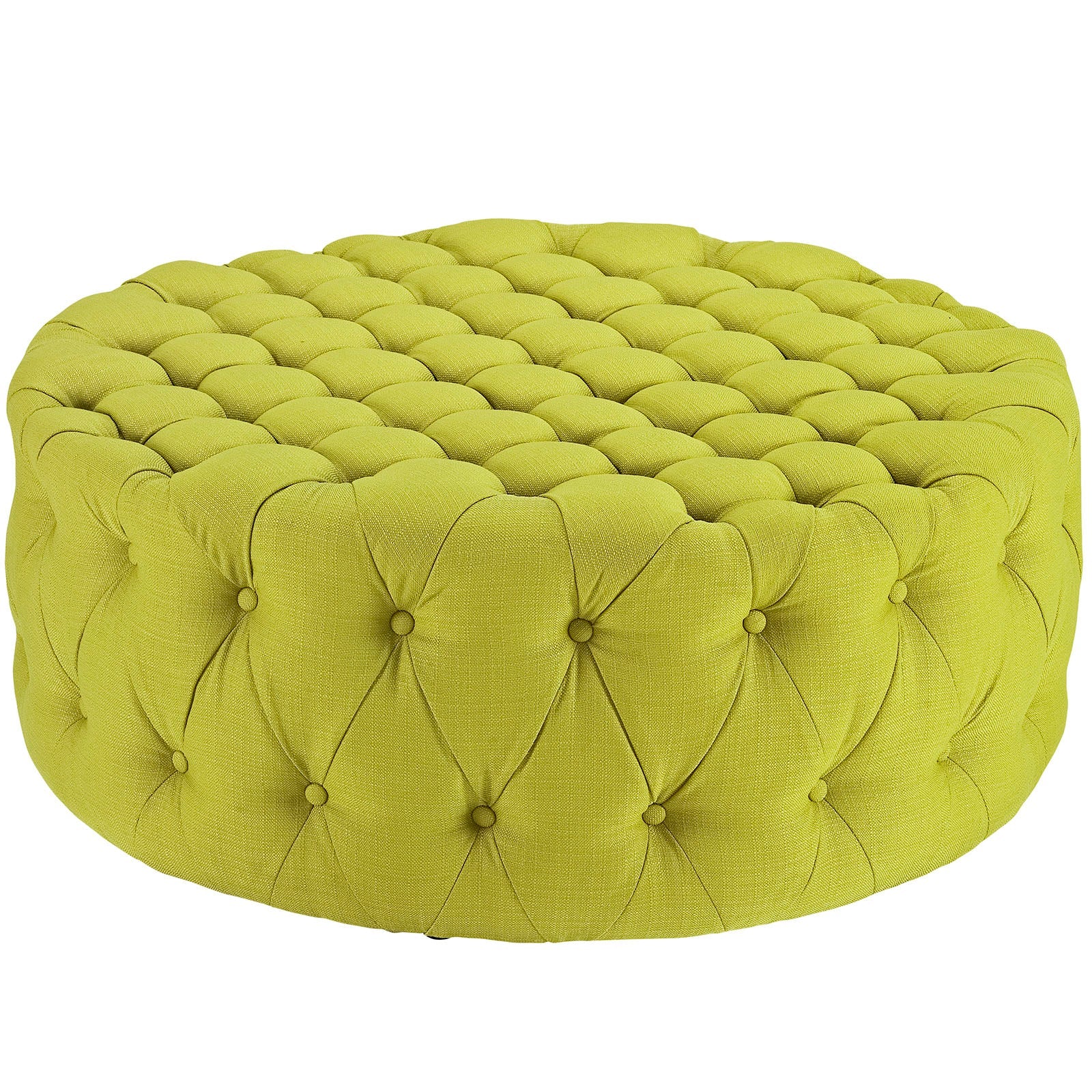 Modway Amour Upholstered Fabric Ottoman | Ottomans | Modishstore-49