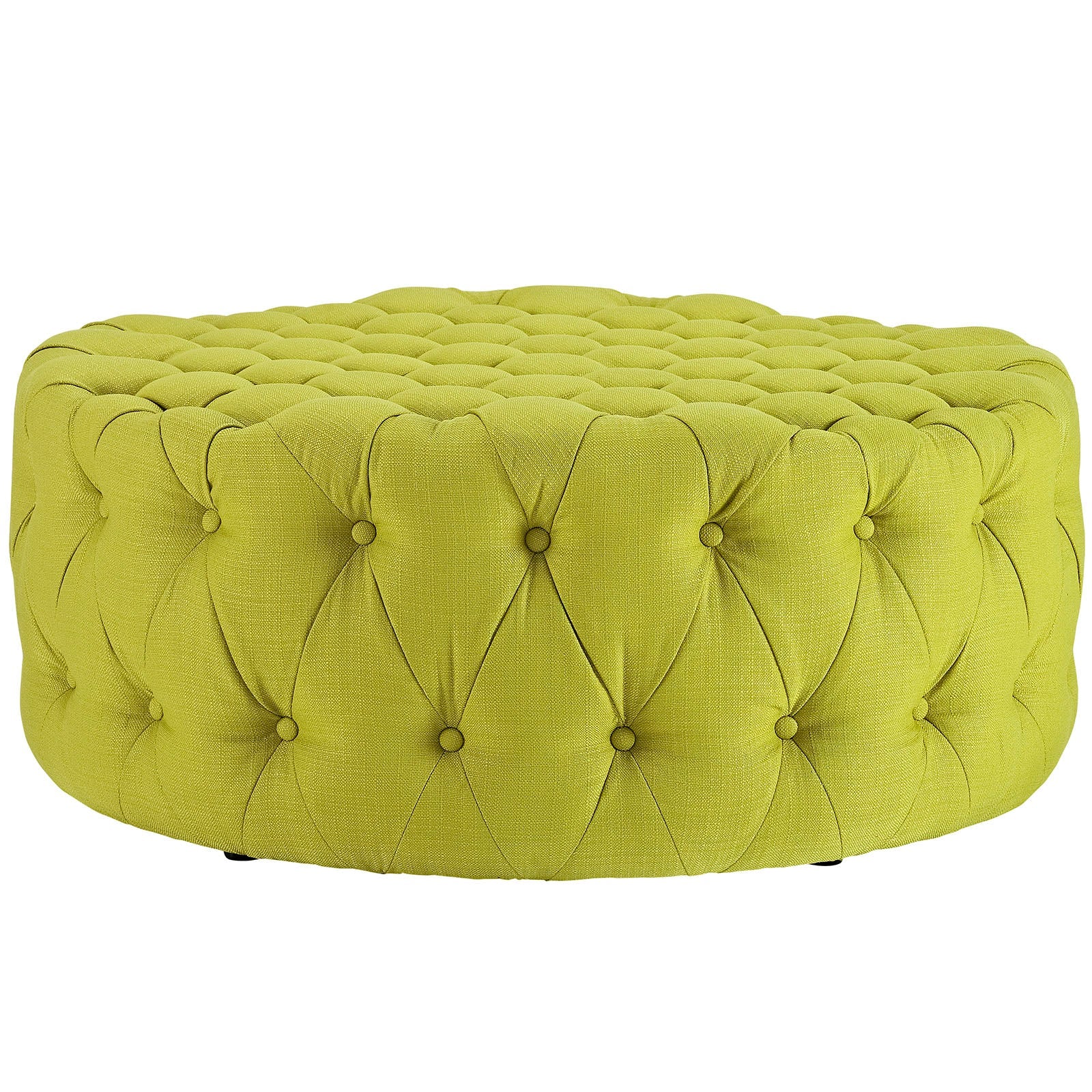 Modway Amour Upholstered Fabric Ottoman | Ottomans | Modishstore-65
