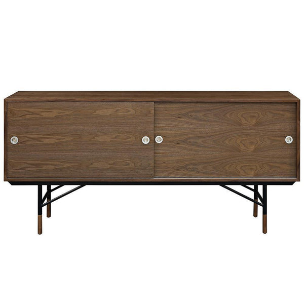 Modway Envoy Walnut Stand | TV Stands | Modishstore-3