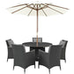 Modway Sojourn 7 Piece Outdoor Patio Sunbrella Dining Set - EEI-2246 | Outdoor Dining Set | Modishstore-10