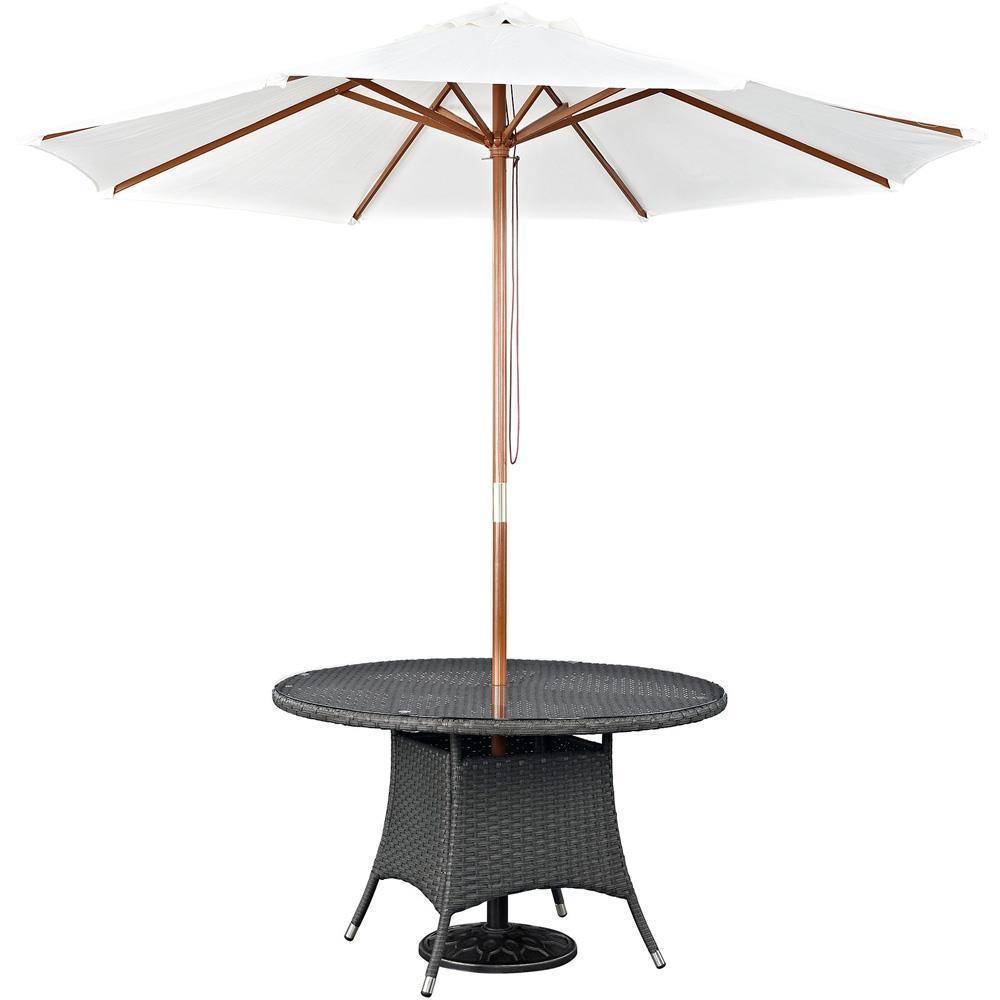 Modway Sojourn 7 Piece Outdoor Patio Sunbrella Dining Set - EEI-2246 | Outdoor Dining Set | Modishstore-9