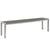 Modway Shore Outdoor Patio Aluminum Bench - Silver Gray | Stools & Benches | Modishstore-4