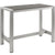 Modway Shore Outdoor Patio Aluminum Rectangle Bar Table - Silver Gray | Bar Table | Modishstore-4