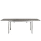 Modway Shore Outdoor Patio Wood Dining Table - Silver Gray | Dining Tables | Modishstore-6