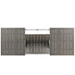 Modway Shore Outdoor Patio Wood Dining Table - Silver Gray | Dining Tables | Modishstore-3
