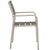 Modway Shore Outdoor Patio Aluminum Dining Chair - Silver Gray