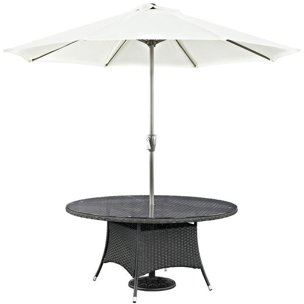 Modway Sojourn 8 Piece Outdoor Patio Sunbrella Dining Set | Dining Sets | Modishstore-23