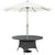 Modway Sojourn 8 Piece Outdoor Patio Sunbrella Dining Set | Dining Sets | Modishstore-23