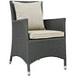 Modway Sojourn 7 Piece Outdoor Patio Sunbrella Dining Set - EEI-2271 | Outdoor Dining Set | Modishstore-3