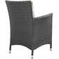 Modway Sojourn 7 Piece Outdoor Patio Sunbrella Dining Set - EEI-2271 | Outdoor Dining Set | Modishstore-5
