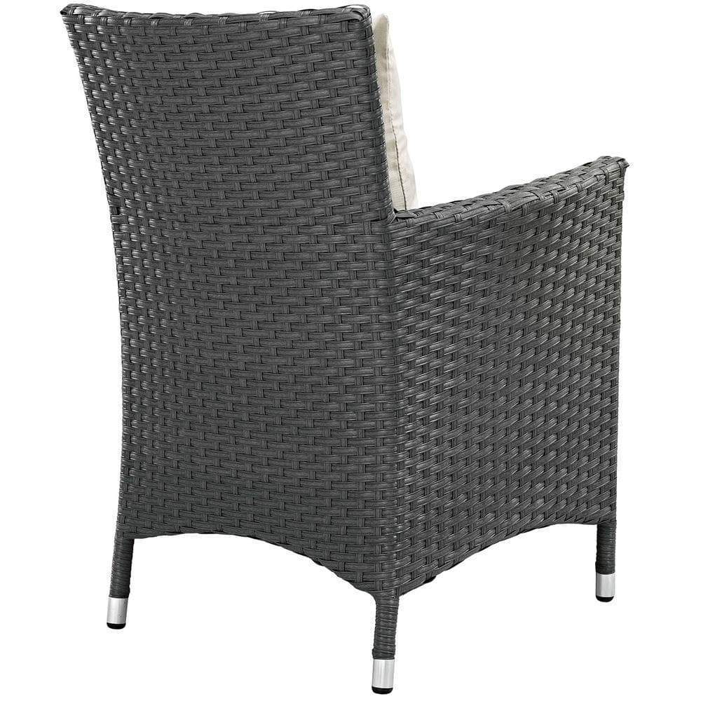 Modway Sojourn 7 Piece Outdoor Patio Sunbrella Dining Set - EEI-2271 | Outdoor Dining Set | Modishstore-5