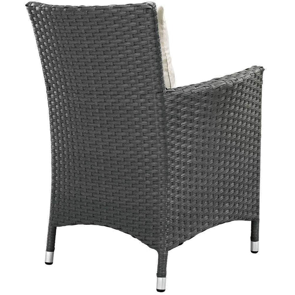 Modway Sojourn 7 Piece Outdoor Patio Sunbrella Dining Set - EEI-2271 | Outdoor Dining Set | Modishstore-5