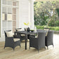 Modway Sojourn 7 Piece Outdoor Patio Sunbrella Dining Set - EEI-2271 | Outdoor Dining Set | Modishstore